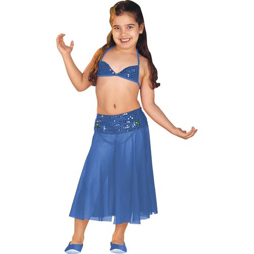 Fantasia Odalisca Infantil Luxo