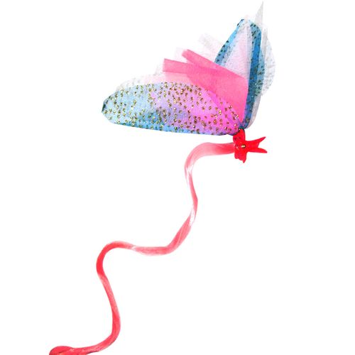 Prendedor De Cabelo Com Mecha Rosa
