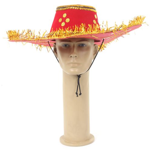 Chapéu Mexicano Vermelho