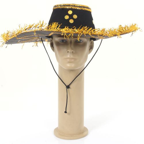 Chapéu Mexicano Preto - Grande