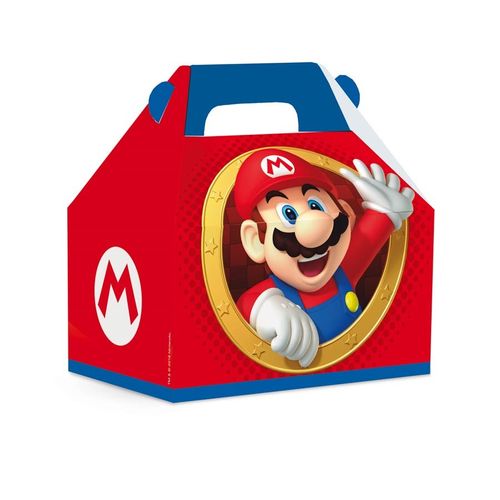 Caixa Maleta Kids 10 Unidades - Super Mario - Cromus