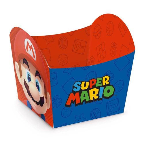 Mini Cachepot 10 Unidades - Super Mario - Cromus