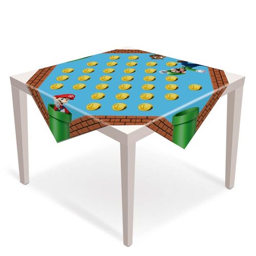 Toalha de Mesa Convidados 8 Unidades - Super Mario - Cromus