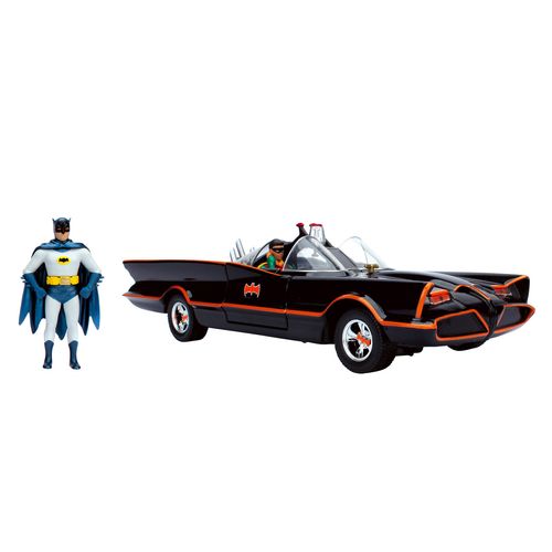 Batmóvel Metal Die Cast 1:24 - Batman Classic TV Series
