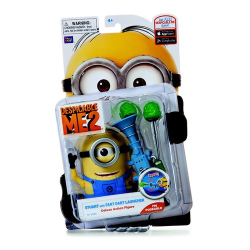 Boneco Minions Colecionável - Stuart With