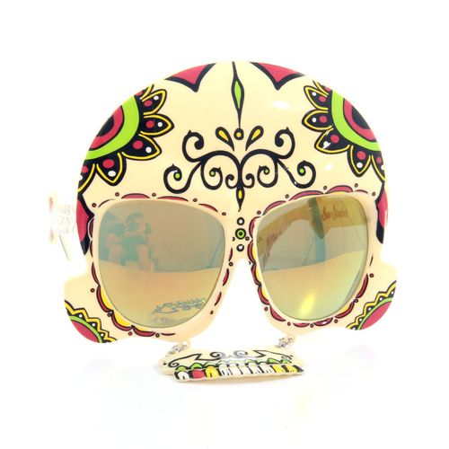 Máscara Óculos Caveira Mexicana - Halloween