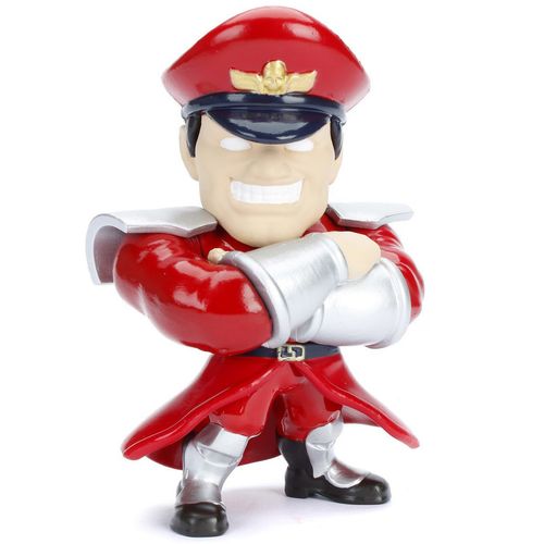 Boneco Metal DTC 10 cm Street Fighter - M. Bison