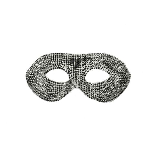 Máscara Veneziana Glamour Strass - Cromus
