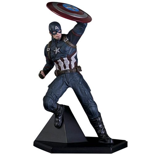 Estátua Capitão America 1/10 Guerra Civil - Iron Studios
