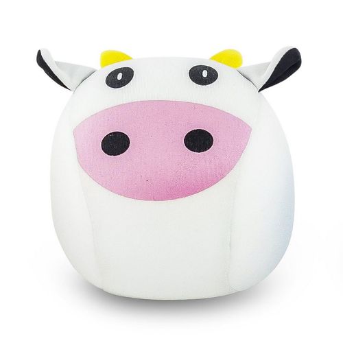 Pelucia Bicho Puff com som DTC - Vaca