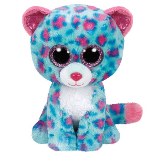 Pelúcia Beanie Boos Médio - Leopardo Sydney