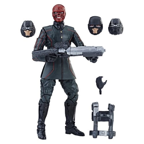 Boneco Legends Series Marvel Studios 10 Anos - Red Skull - Capitão América