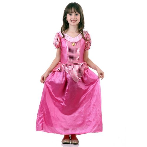 Fantasia Bela Adormecida Disney Infantil Standard