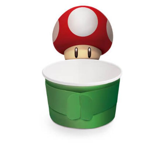 Copinho de Doces com Cinta 8 Unidades - Super Mario - Cromus