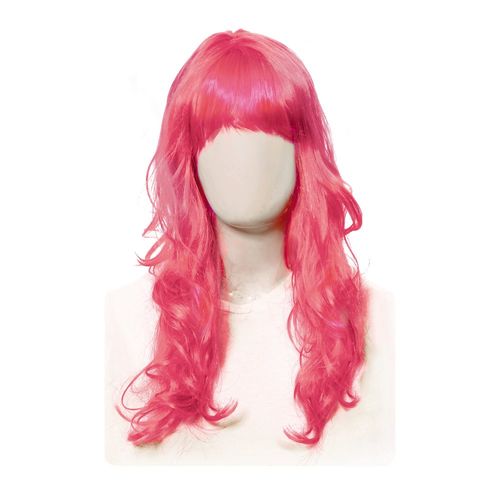 Peruca Longa Pink - Cromus