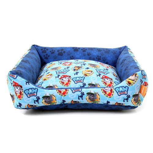 Cama para Cachorros Dupla Face Patrulha Canina Azul