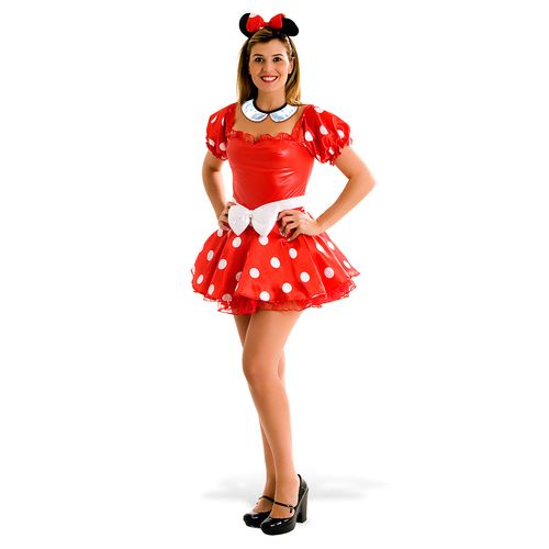 Fantasia Minnie Adulto - Heat Girls