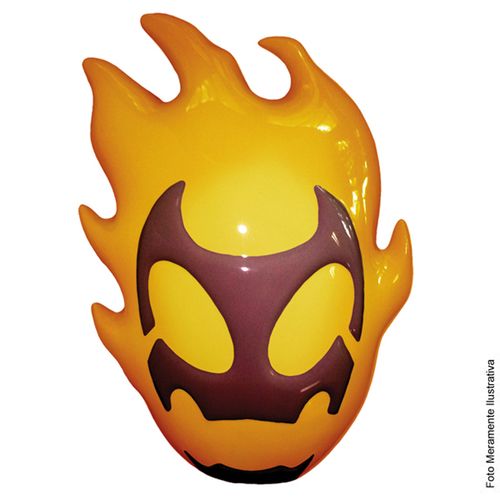 Rosto Ben 10 - Chama
