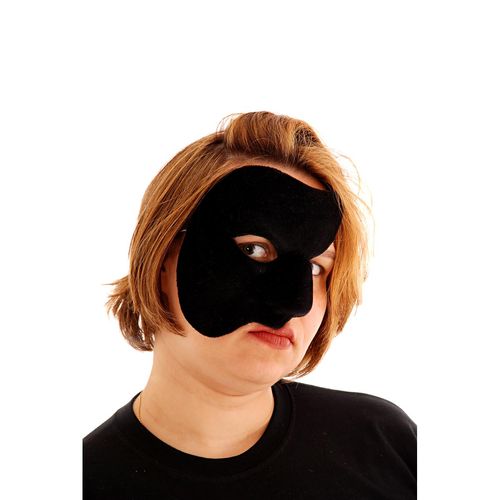 Mascara Fantasma da Opera Preta