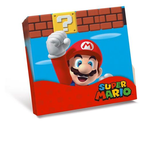Guardanapo 20 Unidades - Super Mario - Cromus