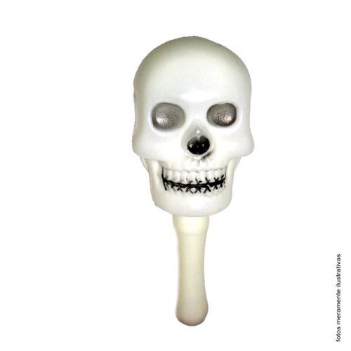 Maraca Neon Caveira