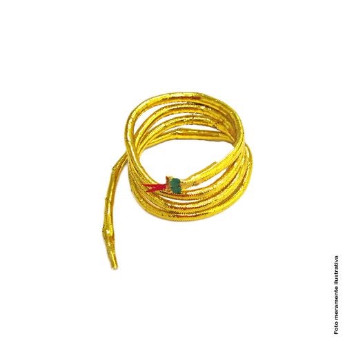 Bracelete Egipicio Cobra Dourada