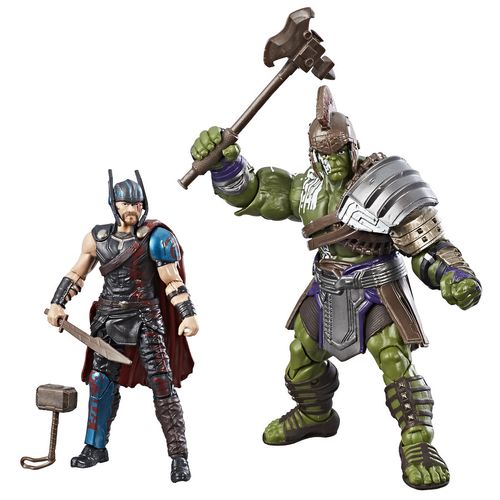 Conjunto Bonecos Legends Séries Marvel - Thor e Hulk - Thor Ragnarok