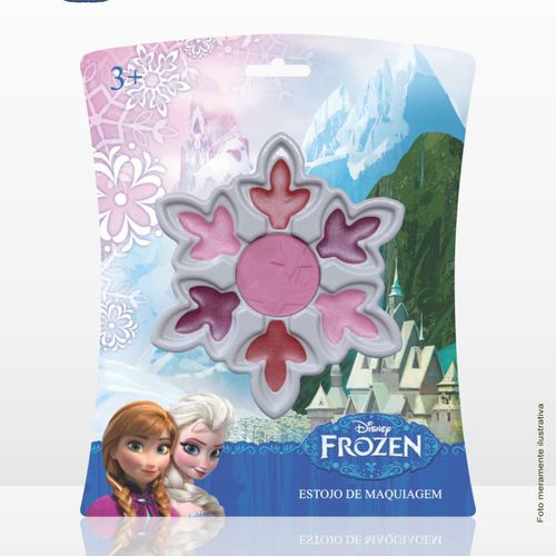 Estojo Frozen Blistter Cristal de Neve