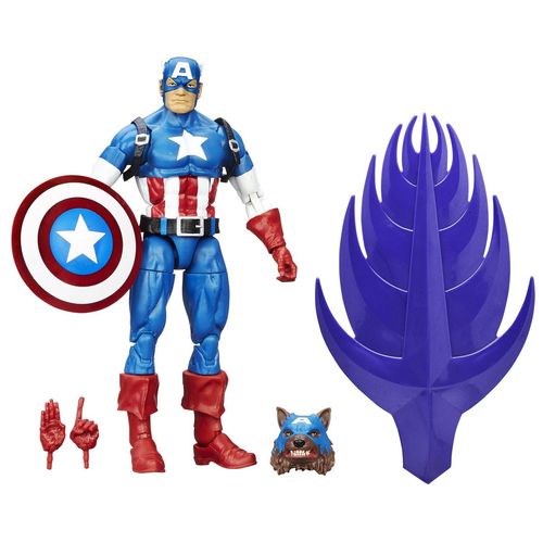 Boneco Legends Séries Marvel Hasbro - Capitão América