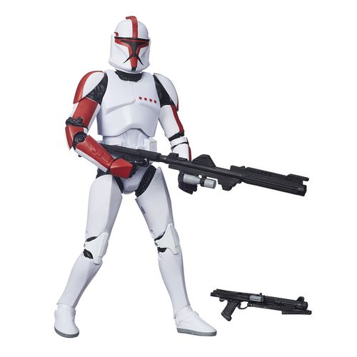 Boneco The Black Séries Star Wars - Capitão Clone Trooper
