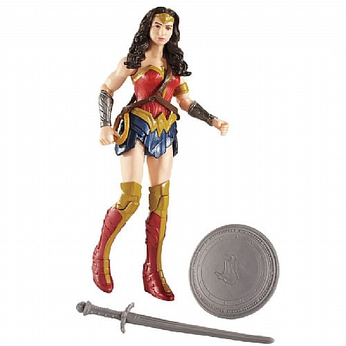 Boneco Figura 15 cm Mulher Maravilha - DC Heroes - Liga da Justiça