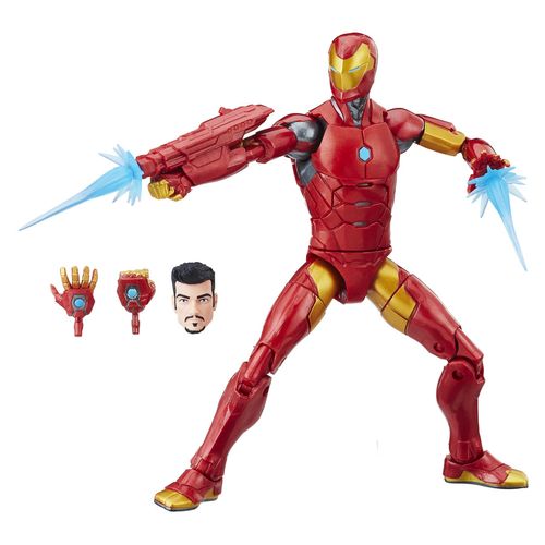 Boneco Legends Series Iron Man Invincible - Pantera Negra