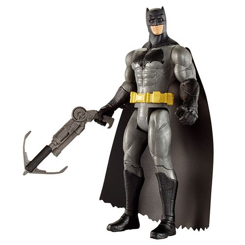 Boneco Figura 15 cm Batman com Super Lançador - DC Heroes