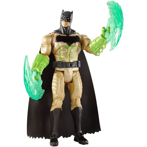 Boneco Figura 15 cm Batman com Equipamento Kryptonita - DC Heroes