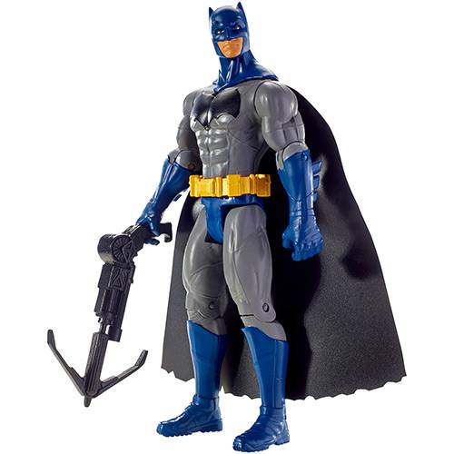 Boneco Figura 15 cm Batman com Grappin D' Attaque - DC Heroes