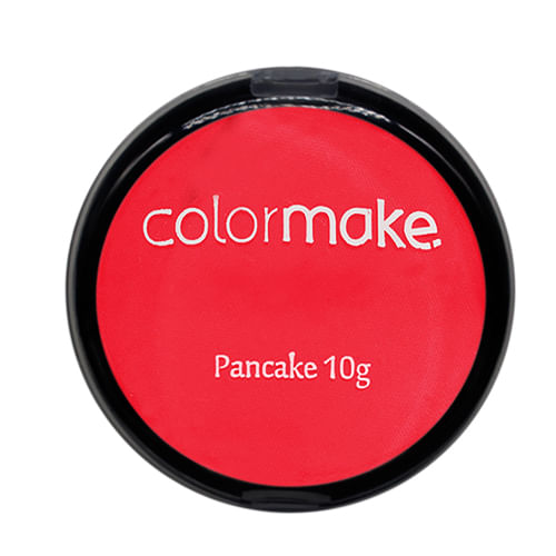 Maquiagem Pancake Vermelho Color Make 10g.
