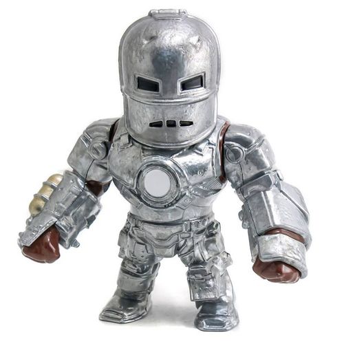 Boneco Metal DTC 10 Cm Marvel Classic - Homem de Ferro MK I