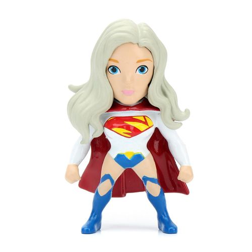Boneco Metal DTC 6 Cm DC Girls - Supergirl Branca