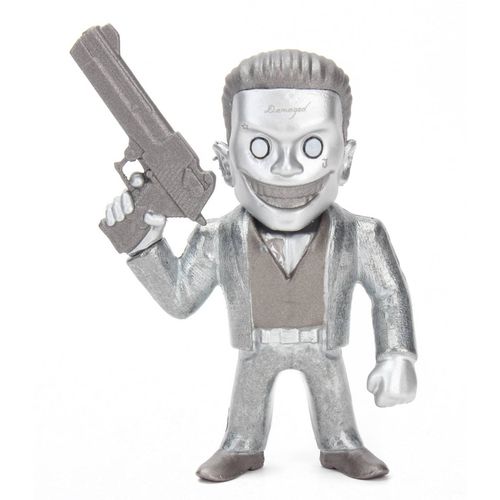 Boneco Metal DTC 6 Cm Esquadrão Suicida - Coringa Prata