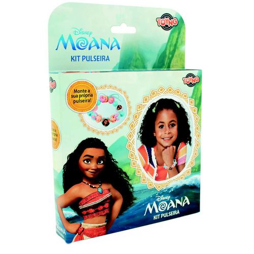 Kit Monte Sua Pulseira - Disney Moana