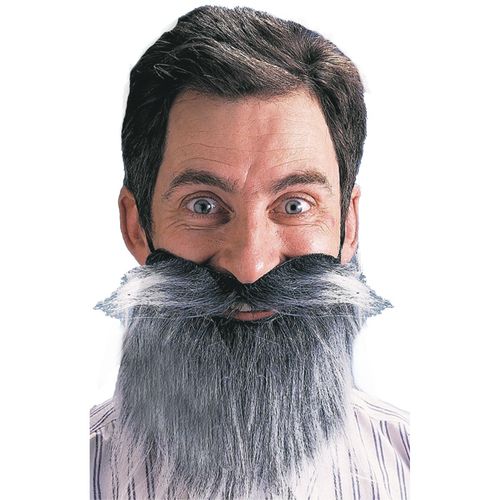 Bigode com Barba Grisalha - Papai Noel