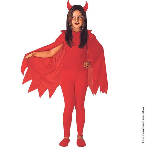 Kit Halloween Infantil Diabinha