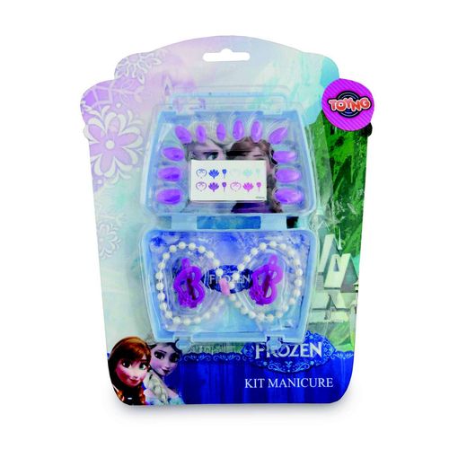 Kit Manicure com Unhas - Frozen
