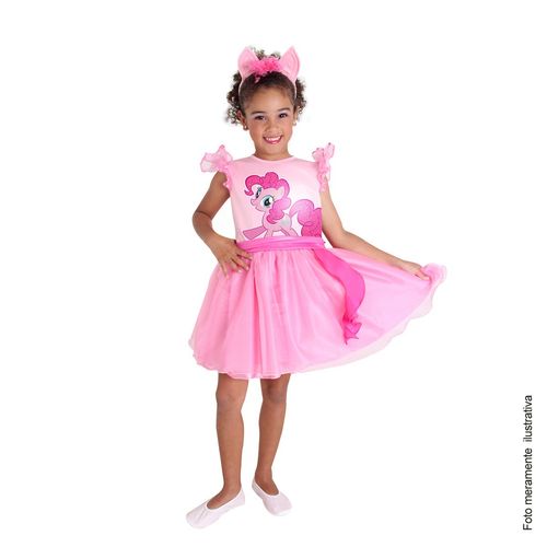 Fantasia Pinkie Pie Infantil - My Little Pony