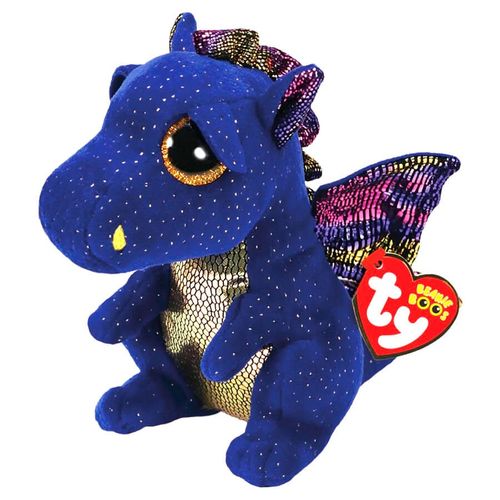 Pelúcia Beanie Boos Dragão Saffire 16 cm - Toyng