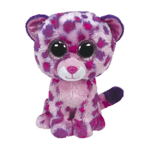 Pelúcia Beanie Boos - Onça Rosa Glamour
