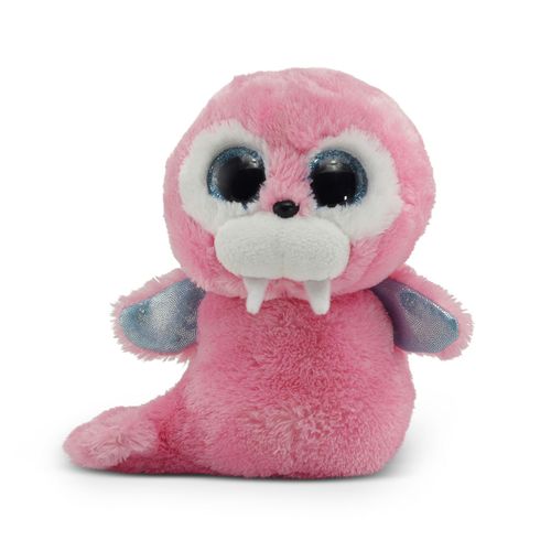 Pelúcia Beanie Boos - Foca Rosa Tusk