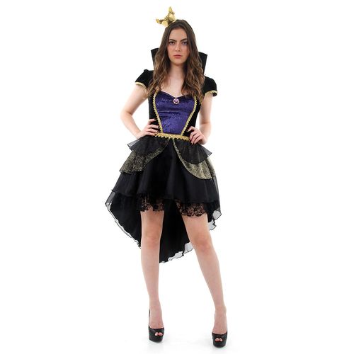 Fantasia Princesa Evie Queen Adulto - Hear Girls