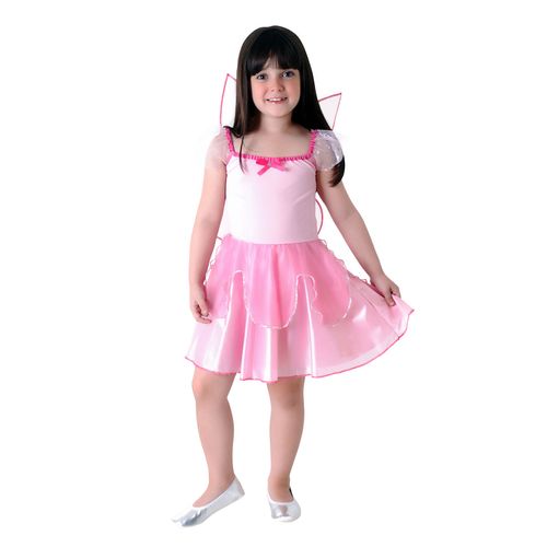 Fantasia Fada Dos Sonhos Pop Rosa Infantil