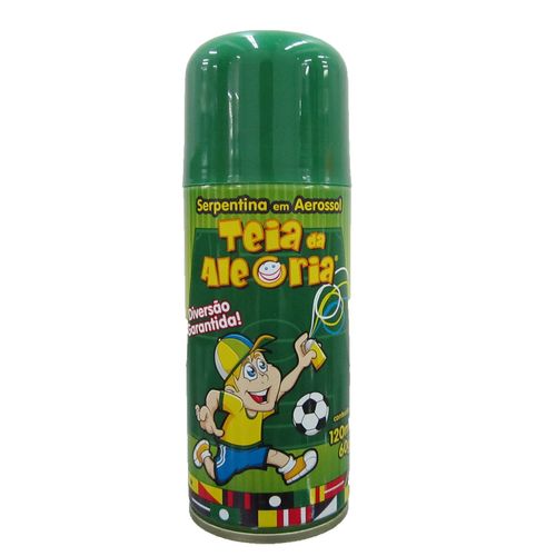 Serpentina em Aerosol - 120 ml Verde